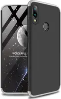 Чехол-накладка GKK 3 in 1 Hard PC Case Xiaomi Redmi 7 Silver/Black