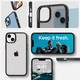 Чехол Spigen для iPhone 15 Plus / 14 Plus - Ultra Hybrid, Frost Black (ACS04901)