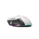 Мышь компьютерная проводная Bloody W70 Max Panda White белая с черным
