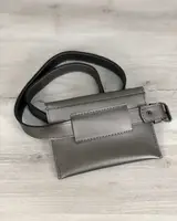 Сумка жіноча на пояс Moris металік