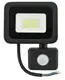 Прожектор LED c датчиком движения Ritar RT- FLOOD/MS 20A 20W IP65 2000Lm Black (01203)