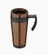 Термокружка Bergner Neon Classic BG-37516-BR 400 мл коричневая
