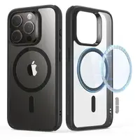 Чохол ESR для iPhone 15 Pro Max - CH Halolock (MagSafe), Clear/Black (4894240173503)