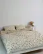 Постельное белье семейное Dushka Home Сатин Плюш 21246 160х215х2 см