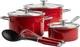 Набор посуды KitchenAid Steel Core CC004920-001 8 предметов красный