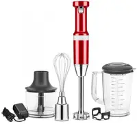 Блендер погружной безпроводной KitchenAid Artisan 5KHBBV83EСA красный