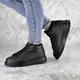 Кеды женские зимние Fashion Rover 2235 40 размер 25 см Черный