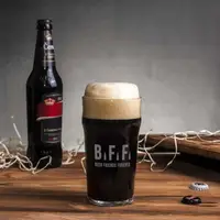 Келих для пива "Beer Friends Forever", англійська, Крафтова коробка