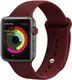 Ремешок UWatch Silicone Strap for Apple Watch 42/44 mm Wine Red