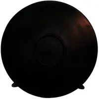 Дерев'яна тарілка декоративна з петриківським розписом 30 см Гранд Презент Тар-30-ЛФ-М-1