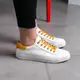 Женские кеды Fashion Karol 1223 39 размер 25 см Белый