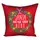 Подушка c принтом габардиновая Santa please stop here 50x50 (5P_22NG055)