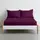 Простыня на резинке для коляски и люльки 40x80 DARK CHERRY