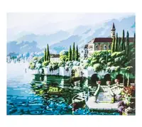 Картина по номерам Город в Горах, 40 х 50 см, краски, кисти. Multicolor (6077)