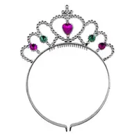 Святкова корона Серце рожеве 18 см