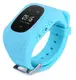 Умные детские часы с GPS UWatch Q50 Белый Голубой