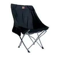 Розкладний стілець Lesko S4570-1 60*38*70 см Black похідний компактний