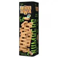 Настольная игра Danko Toys Number Tower ДТ-ЛА-06-37 54 детали