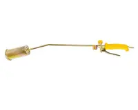 Горелка ручная газовоздушная с клапаном MASTERTOOL PROFI, Ø 60 мм, 725 мм, 4,78 м³/год, 6800 Вт. Yellow (44-5019)