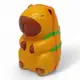 Игрушка-антистресс сквиш "Капибара", рюкзак-черепаха, 9 см