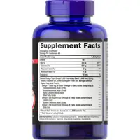 Жирні кислоти Puritan's Pride Triple Omega 3-6-9 Fish, Flax &amp; Borage Oils Maximum Strength, 120 капсул