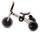 Беговел детский 3-х колесный с педалями 3в1 KiderKraft 4TRIKE Silver Grey / Велобег для детей