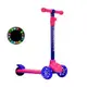 Самокат трехколесный "Scooter", розовый (транспортировочная упаковка)