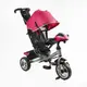 Детский велосипед 3-х колесный BestTrike 732 интерактивная панель на руле. Pink (168051)