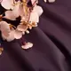 Ткань кожа искусственная матовая баклажан