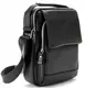 Мужская сумка из натуральной кожи Tiding Bag черная