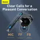 Наушники Bluetooth BASEUS SIMU ANC True Wireless Earphones S2 |42/480mAh, 6/24Hours| (NGS2-02)