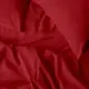 Семейный комплект фланель с простыней на резинке BURGUNDY CS1