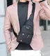 Уценка! Тканевая мужская сумка, слинг Fashion Instinct черная
