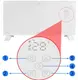 Стеклянный конвекционный обогреватель Maltec Eco Wi-Fi термостат белый