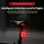 Велофонарь STOP (red) FY-328S-4LED с аккумулятором