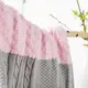 Плед вязанный с шапочкой пэчворк ТM PAPAELLA 70х90 см рожевий