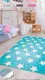 Star mavi 100х160см. Коврики в детскую комнату. Турция.