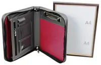 Невелика папка для документів формату А5 Portfolio сіра