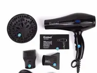 Фен для волос с насадками Kemei KM-3319, мощность 1800Вт, Функция ионизации CG23 PR4