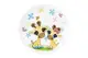 Набор детской посуды Ardesto Baby giraffes AR-3452-GS 3 предмета