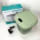 Складная стиральная машина MAXTOP silicon washing machine, Портативная стиральная машина ведро. Цвет: зеленый