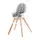 Стульчик для кормления 2в1 KiderKraft Tixi Grey