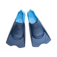 Ласты для плавания Zoggs Short Blade Rubber сине-голубые 35/36