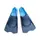 Ласты для плавания Zoggs Short Blade Rubber сине-голубые 35/36