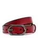 Женский кожаный ремень Borsa Leather CV1ZK-052r-red