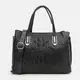 Женская кожаная сумка Ricco Grande K1586bl-black