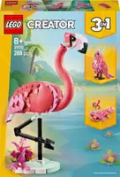Конструктор LEGO Creator Дикие животные розовый фламинго 288 деталей (31170)
