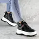 Кроссовки женские зимние Fashion Donno 2261 41 размер 25,5 см Черный