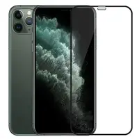 Защитное стекло Lion для iPhone 11 Pro\XS\X 3D Perfect Protection Full Glue, Black