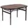 Стіл Bo-Camp Melrose Oval 120x80 cm Black/Wood look (1404220)